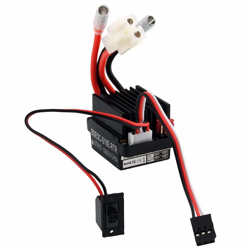 Waterproof BDESC-S10E-RTR NEW Hobby Brushed Motor Speed Controller W/2A BEC ESC High Voltage 6-12V 320A For RC Ship & RC Car