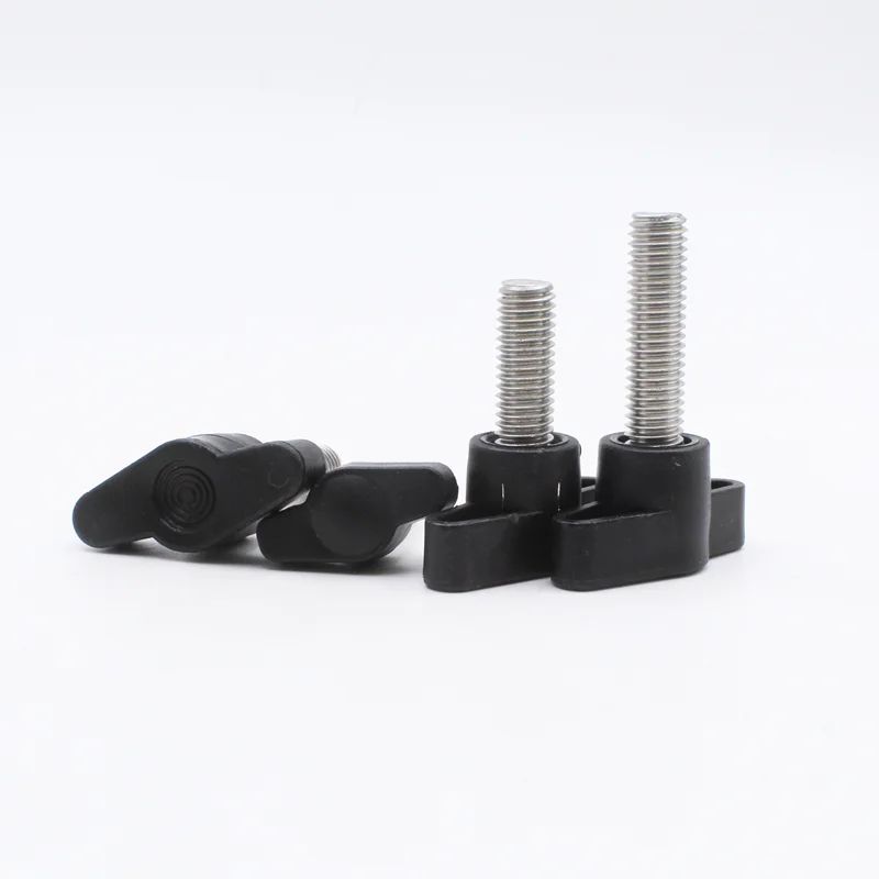 Rändelschrauben aus Edelstahl 304, M4, M5, M6, M8, Z-förmiger Griff, Bolzen, Handknopf, mechanisch verstellbare Rändelschmetterlingsflügelschrauben – Detail 3