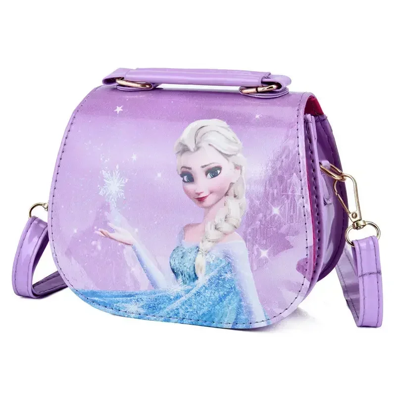 Disney Frozen Shoulder Side Bag for Girls Kids Queen Elsa Cute Fashion Toddler Purses and Handbags Kawaii Bag