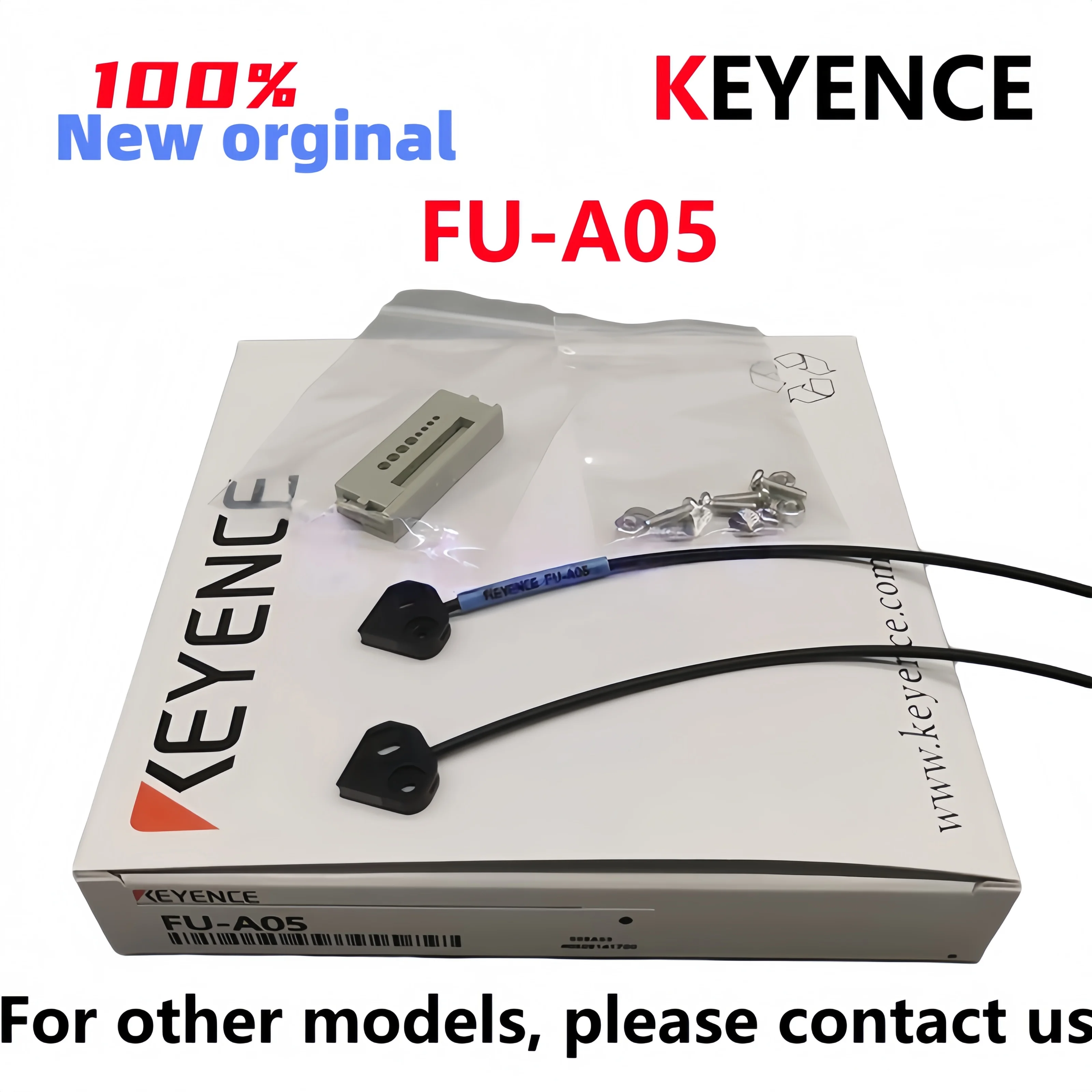 Brand new Original FU-A05 KEYENCE 5mm penetrant fiber optic sensors