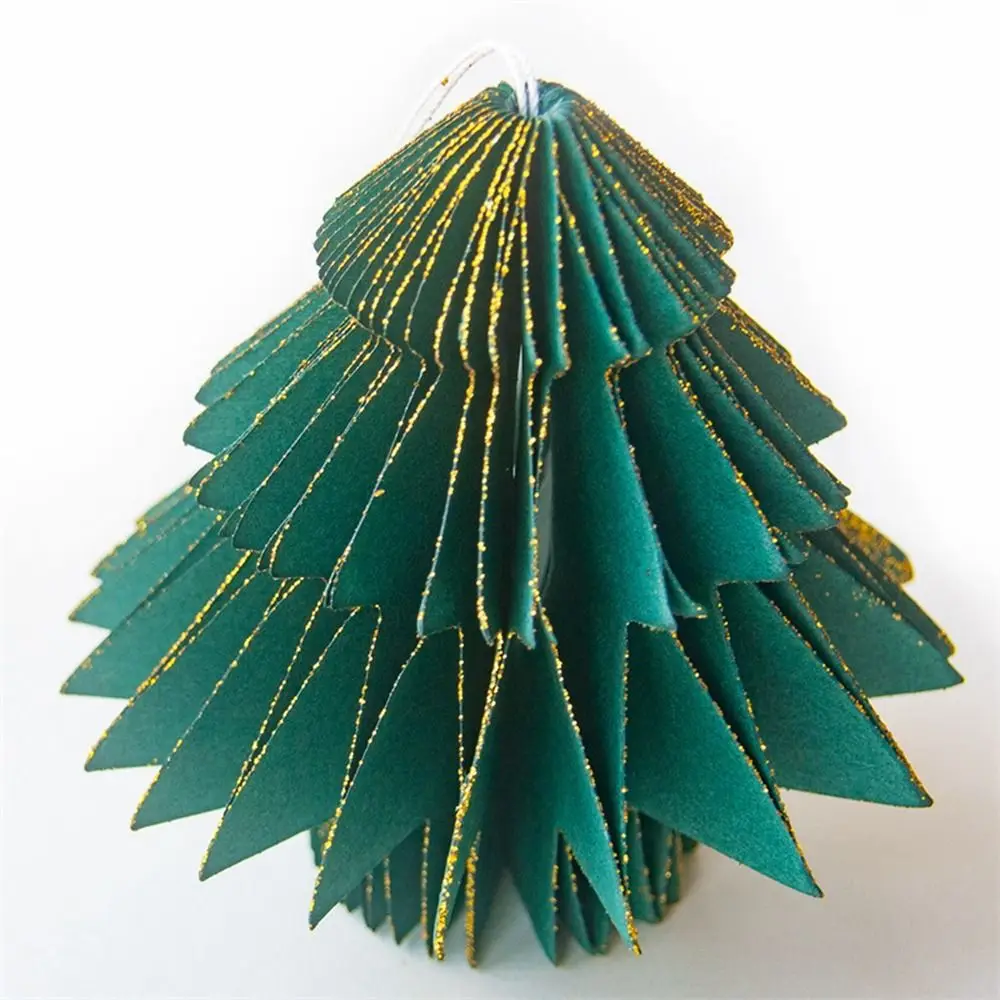 

Ornament Paper Christmas Tree Honeycomb Ball Mini Lantern/Spherical Christmas Tree Pendant Hanging Christmas Theme Party
