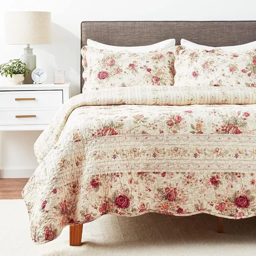 

Комплект одеял Home Antique Rose Full/Queen, экрю