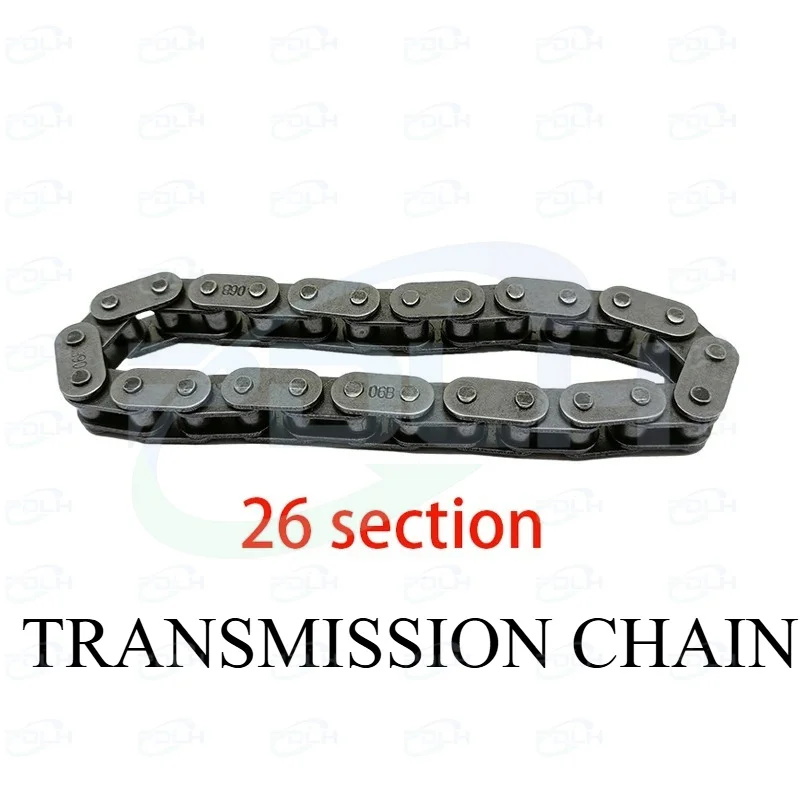 High Quality 26 Sections Conveyor Chain For Power Feeder  Machinery Parts