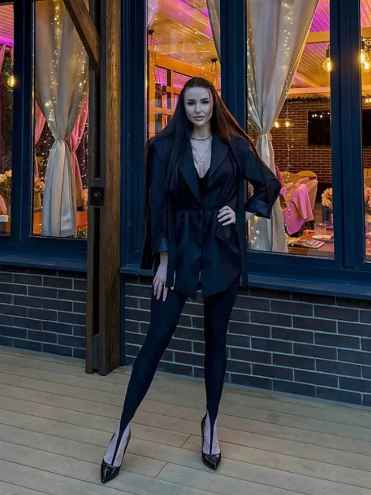 European and American sexy tight fitting high elasticity walking yoga pants for women wearing leggings on the outside