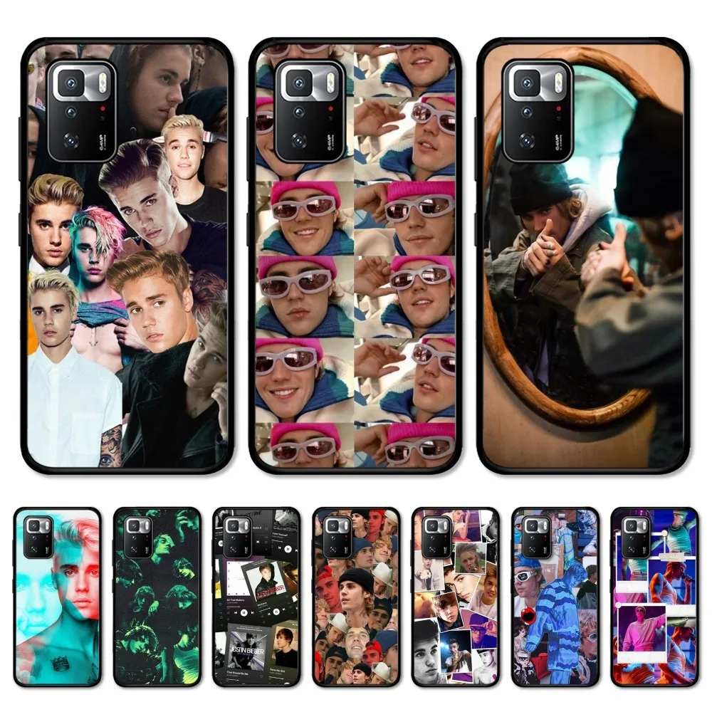 J-JustinS B-BieberS Phone Case For Redmi Note 4 X 5 A 6 7 8 Pro T 9 Pro 9S 10 Pro 11 Pro 11S 11Epro PocoM3pro