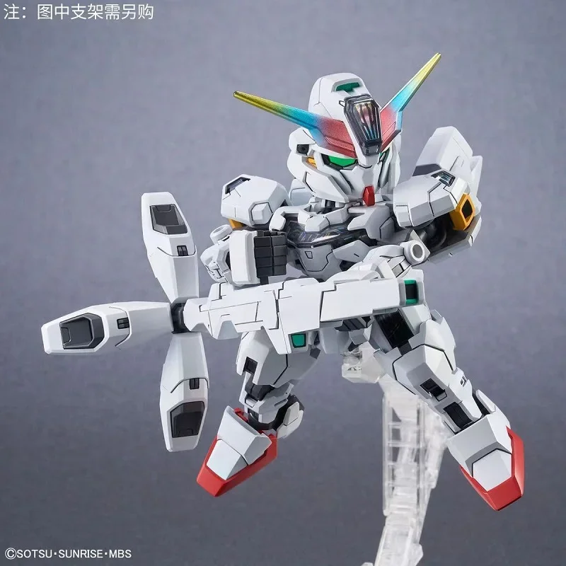Bandai Original SD SDCS The Witch from Mercury Gundam Calibarn Anime Action Figures Toys Gift For Boys Kids birthday gift view 3