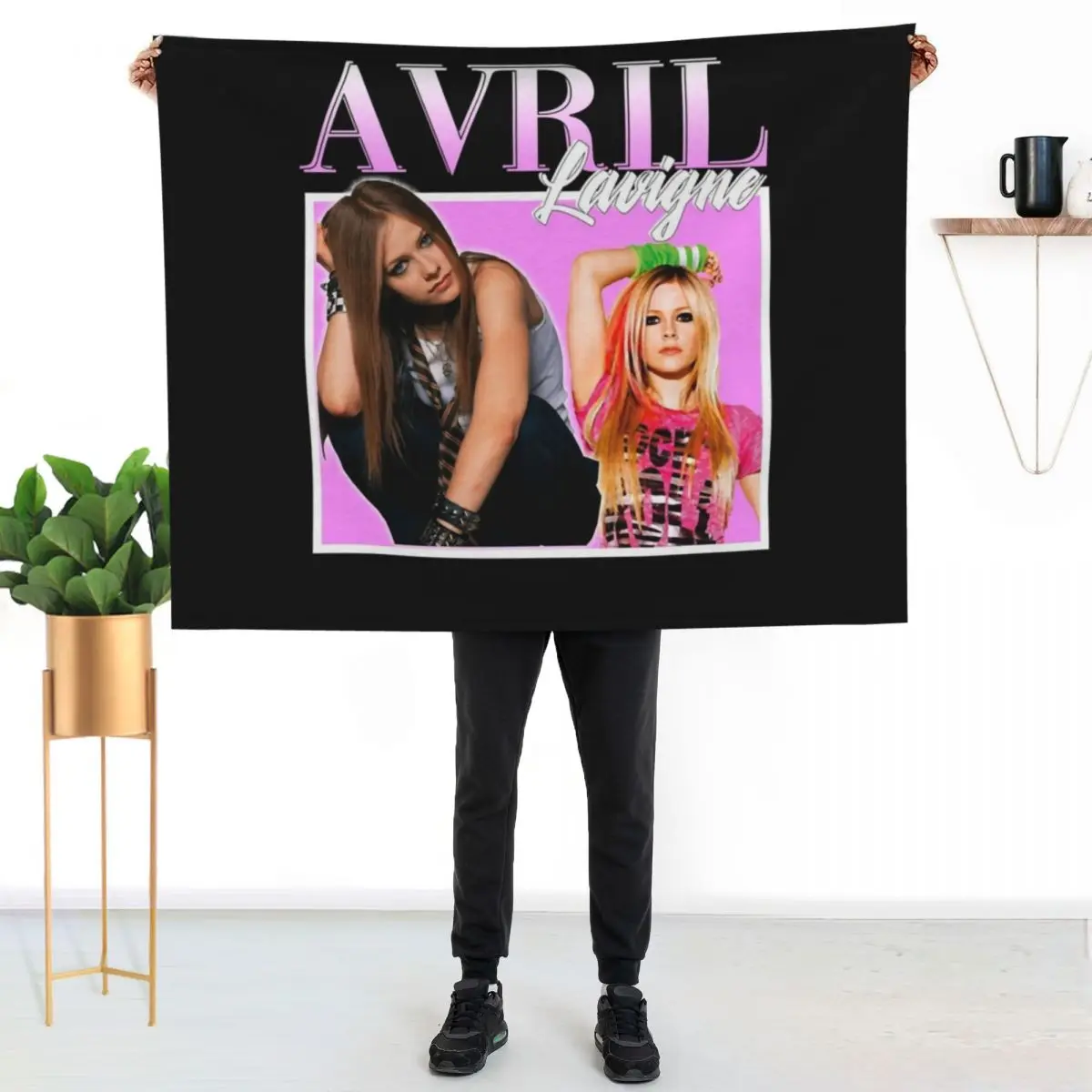 

sk8r boy Essential T-Shirt Throw Blanket Men's Soft Warm Throw Blanket for Couch