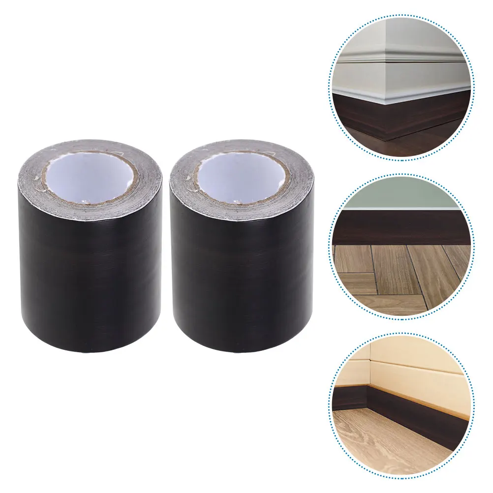 

2 Rolls Porch Background Wall Sticker Stickers Pvc Decor Flexible Moulding Trim