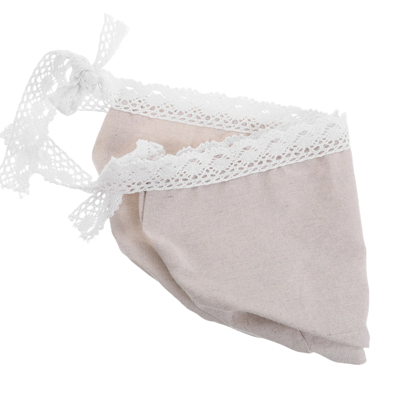 

Wicker Picnic Basket Liner Washable Fabric Insert Removable Storage Bin Lining Decorative Oval Basket Cloth for Bread Kitchen