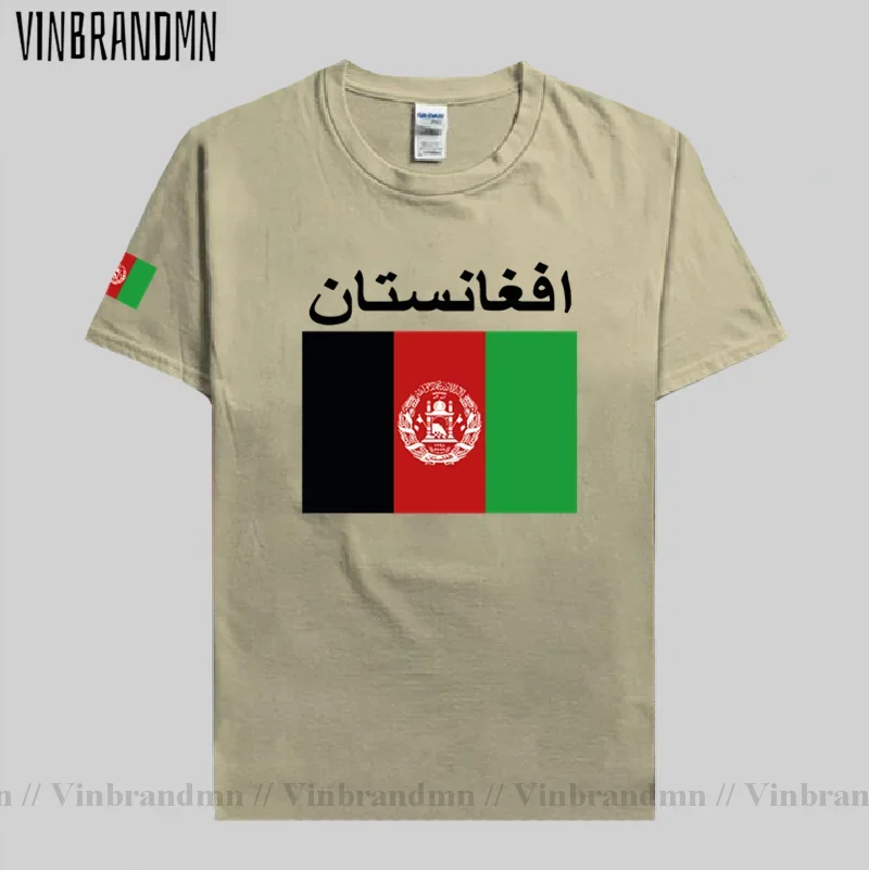 Afghanistan Afghan men t shirts 2021 jerseys nation team tshirt 100% cotton t-shirt gyms tees country sporting AFG Islam Pashto