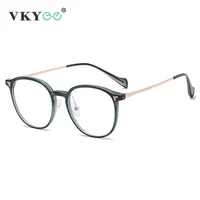 VICKY, gafas de mujer con montura redonda TR90 a la moda, montura fina, se pueden personalizar, gafas graduadas antiluz azul, gafas para miopía