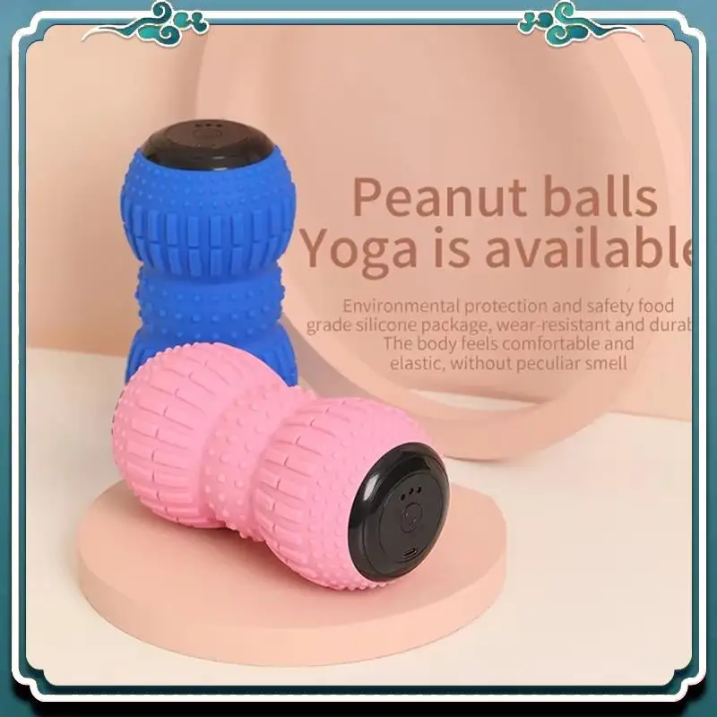 

Reliable Electric Peanut Massage Ball Deep Tissue Massager For Muscle Relaxation Portable Yoga Fascia Ball A