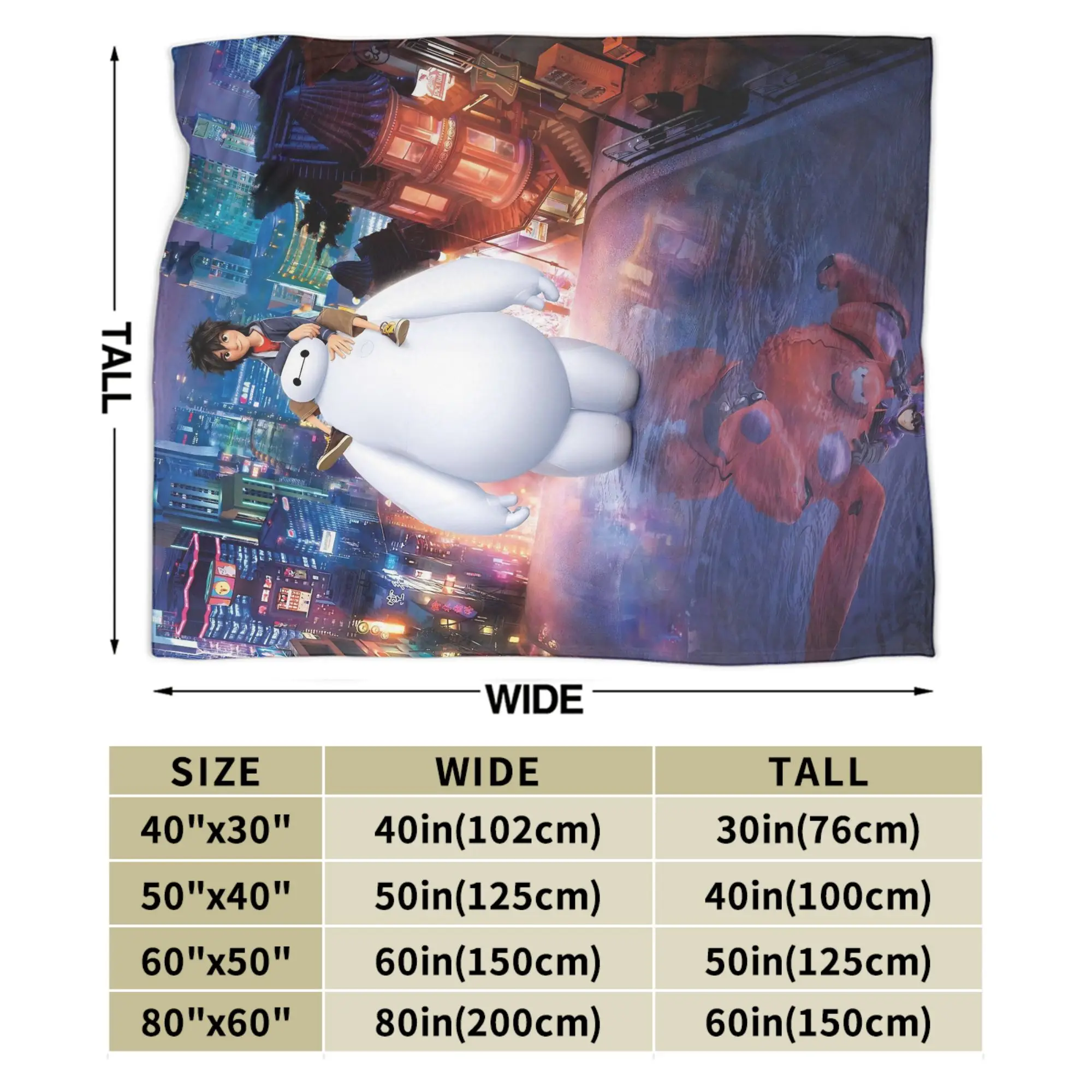 كبير بطل Baymax درع غطاء بطانية الصوف هيرو حمادا الدافئة رمي بطانية لسيارة لحاف تنفس #6