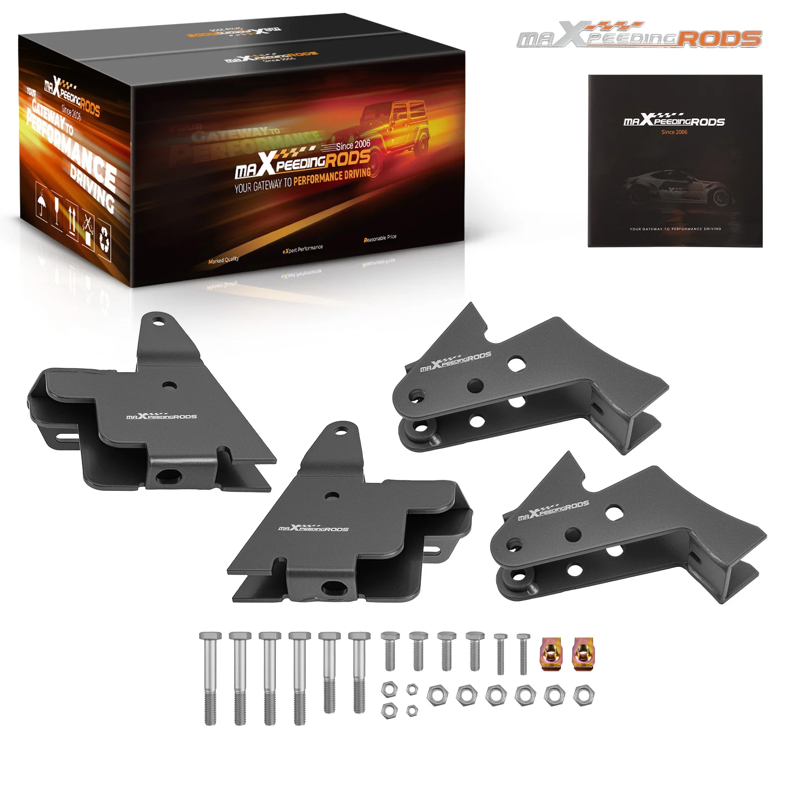 

2.5" Inch Lift Kit Front Rear For Can-Am Commander MAX 1000 4X4 2012-2020