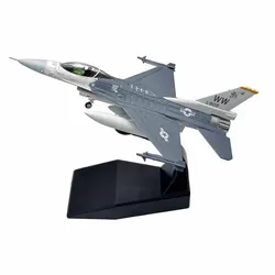 1/100 Maßstab F-16 f16c Kampf Falcon USA Pazifik Geschwader Legierung Kämpfer Druckguss Metall Flugzeug Flugzeug Flugzeug Modell Spielzeug