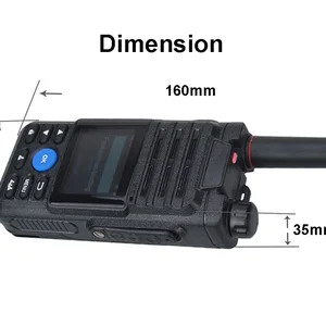 Rádio com Sim, Wi-Fi, Blue Tooth, GPS, Longo Alcance, PoC, 2G, 3G, Zello-Walkie Talkie Radio, B5, GSM, WCDMA, LTE, 4G, 4G, falando mundial 12 principais vendas radio portátil wifi - №12