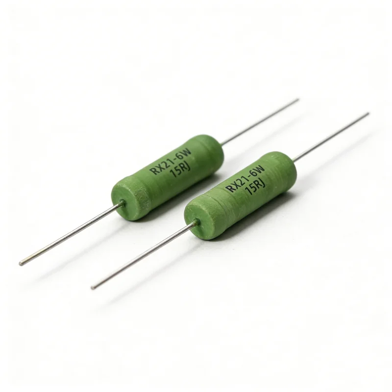5PCS RX21 6W Wire wound resistor 5% 1R, 10R, 100R, 1K, 10K, 12K 15K 18R 20R 22R, 24R, 27R, 30R, 33R, 36R, 100R, 0,01R ,0.5R ohm