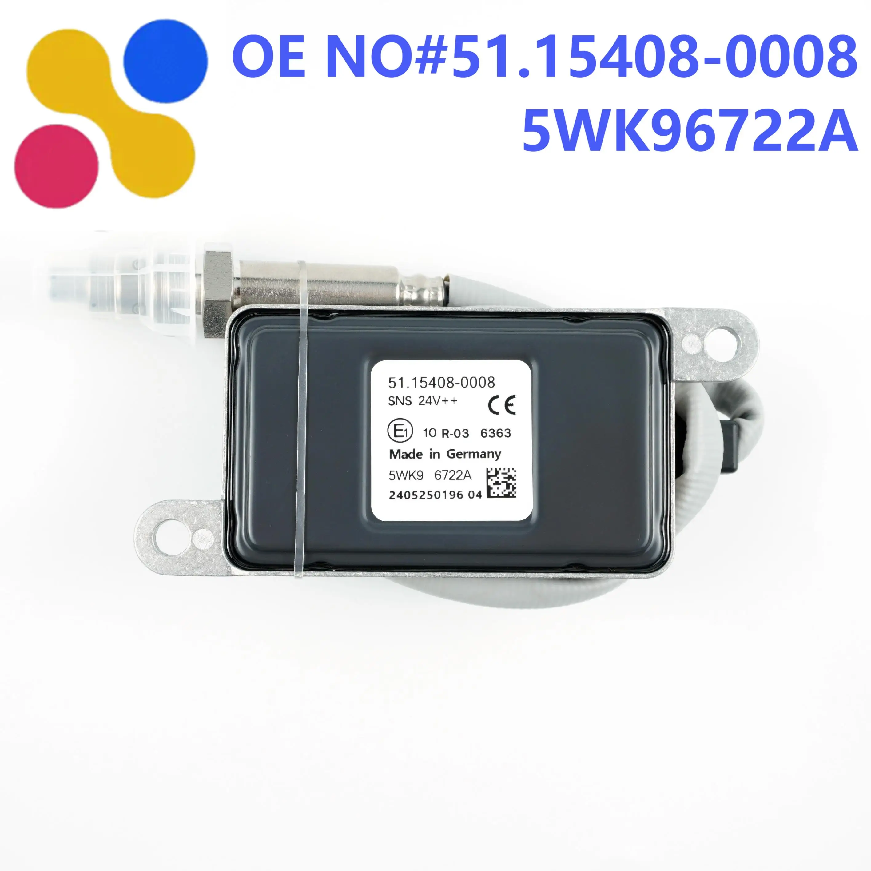 

5WK96722A 51.15408-0008 NOx Sensor Nitrogen Oxide Oxygen Sensor Inductor 5WK9 6722A 51.15408-0008