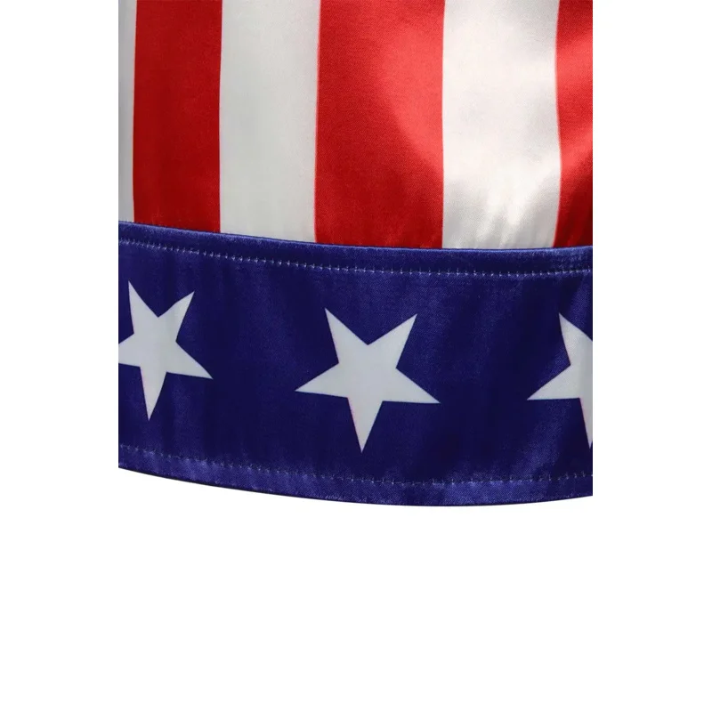 Adonis Creed Cosplay Boxing Shorts Men Costume Movie Creed III Roleplay Fantasia Male Disguise Fancy Dress Role Playing Fashion