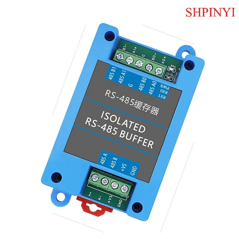 Rs-485 Buffer with Two masters and one slave cached isolation relay