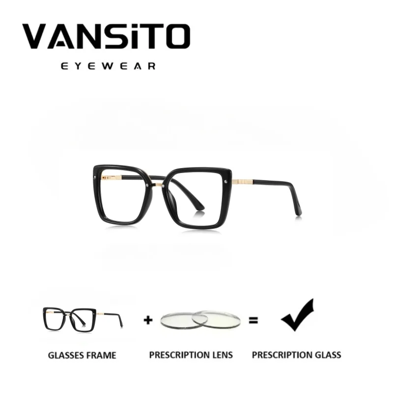 VANSITO 2025 Trending Ins Popular Optical Lenses Prescription Women's glasses frames