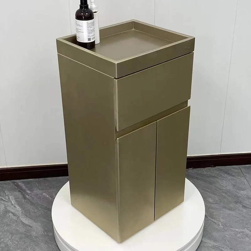 High-end barber shop tool cabinet, barber shop cabinet, simple password locker, hair cutting cabinet, drawer type hair salon