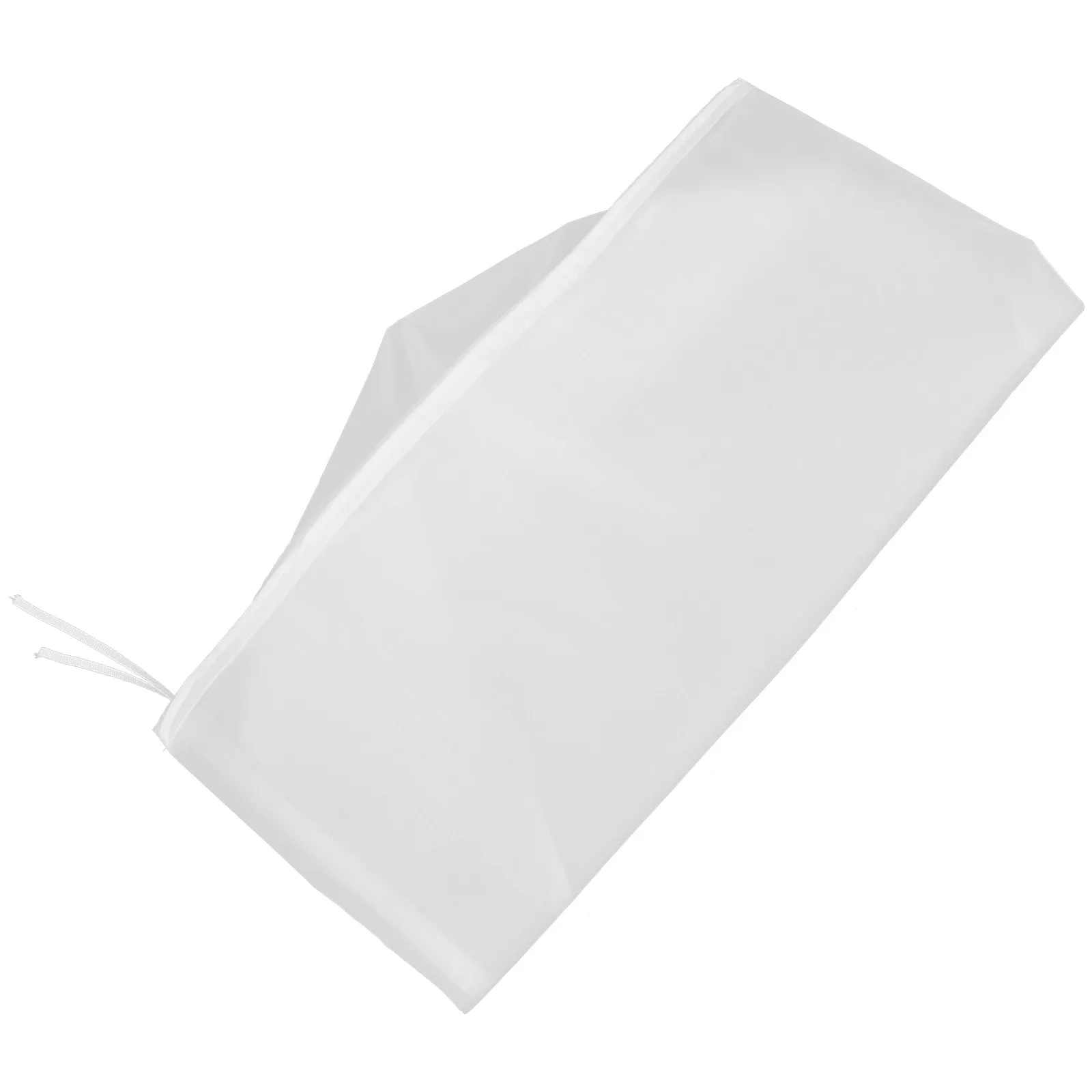 Cylindrical Reusable Cotton Filter Bag Fine Breathable Mesh for Nut Milk Beer Juice Coffee Filtration Strainer Bag Brewing