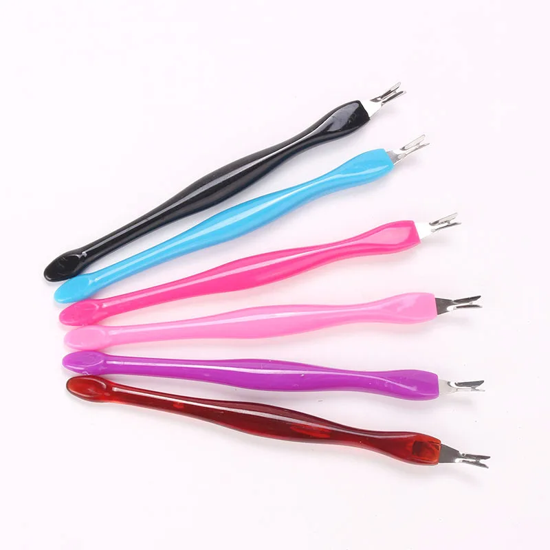 1pc Wholesale of nail tools and supplies, dead skin fork, dead skin removal, pushing dead skin shovel, repairing nail edge kerat