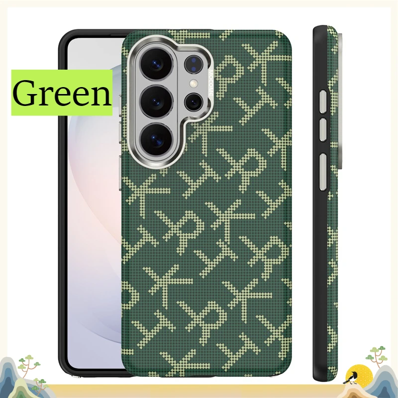 For Samsung Galaxy S26 S25 S24 Ultra Magnetic Case ELVEV PU Leather + Soft TPU Metal Camera Frame Phone Cover