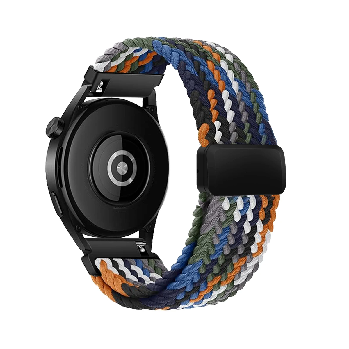 حلقة مضفرة 18/20/22 لـ Garmin venu/3/3s/Foreunner 265S/265/645 سوار معصم مرن مشبك مغناطيسي للغارمين vivomove3 #4