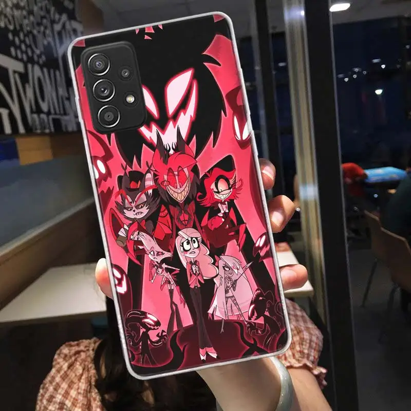 Anime H-Hazbin-H-Hotel Phone Case For Samsung A14 A24 A34 A54 Galaxy A20S A30 A40 A50S A70S A71 A51 A41 A31 A21S A10S A20E A11 C