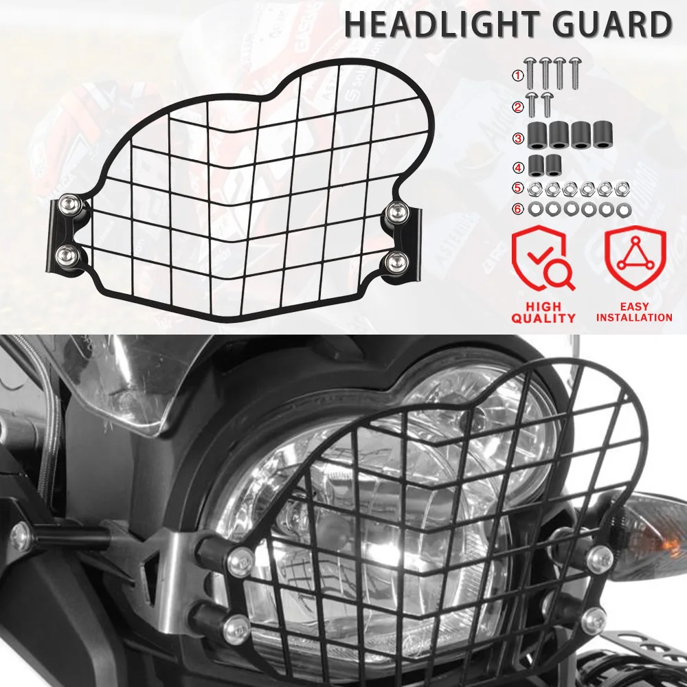 

For BMW G650GS G650 G 650 GS 650GS XMOTO 2007-2017 2016 Motorcycle Accessories Headlight Grille Guard Headlamp Cover Protector