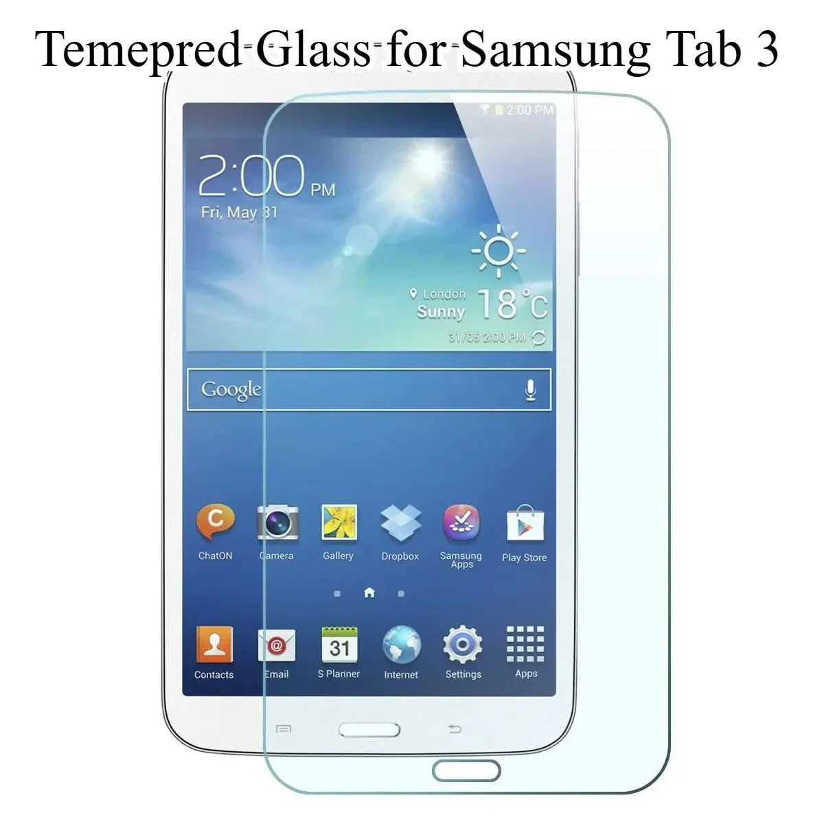 1/2/3PCS Temepred Glass for Samsung Tab 3 T310 Protective Tablet Glass on Samsung Galaxy Tab3 SM-T310 T311 T315 Screen Protector