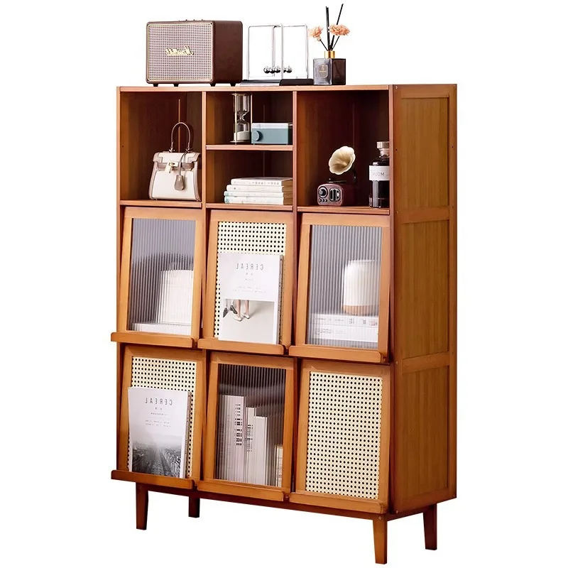 

Floor-to-ceiling chest rack Multi-layer storage for sundries Layered snack rack Household bedroom Living room