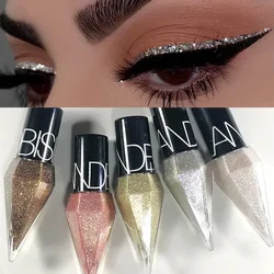 Diamond Shiny Eye Liners Oogschaduw Waterdicht Zilver Rose Goud Kleur Glitter Pailletten Eyeliner Oogschaduw Make-Up Schoonheid Cosmetica