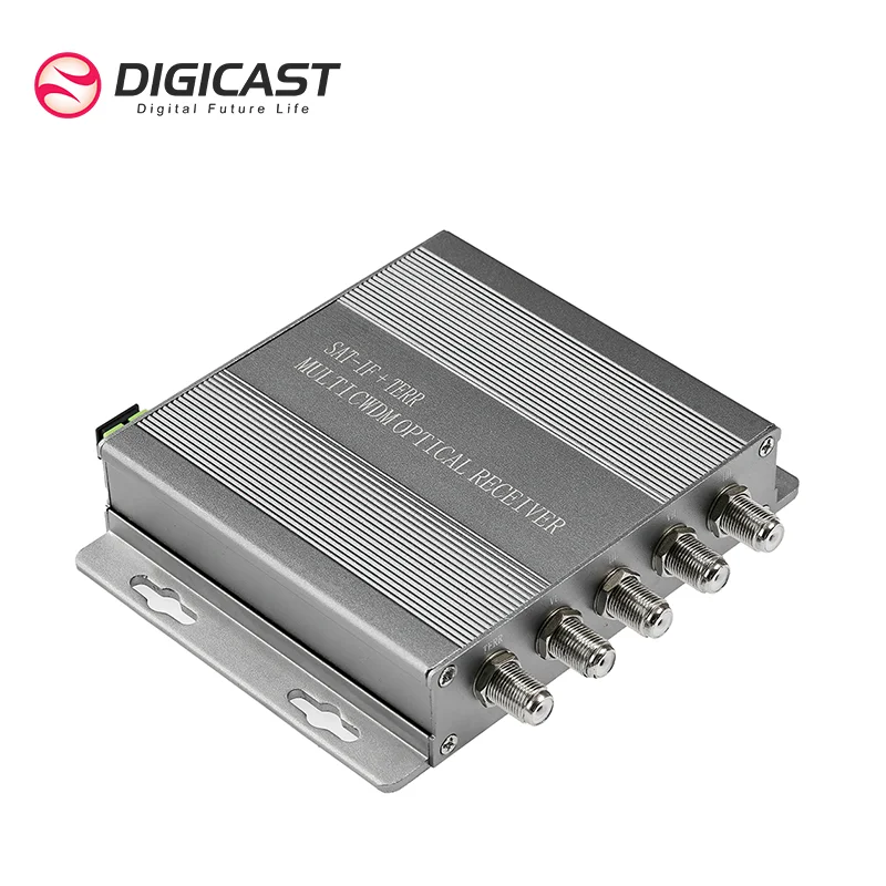 เครื่องรับแสง Wdm ไฟเบอร์ออปติก เครื่องรับโทรทัศน์ดาวเทียมดิจิตอล ไฟเบอร์ออปติก