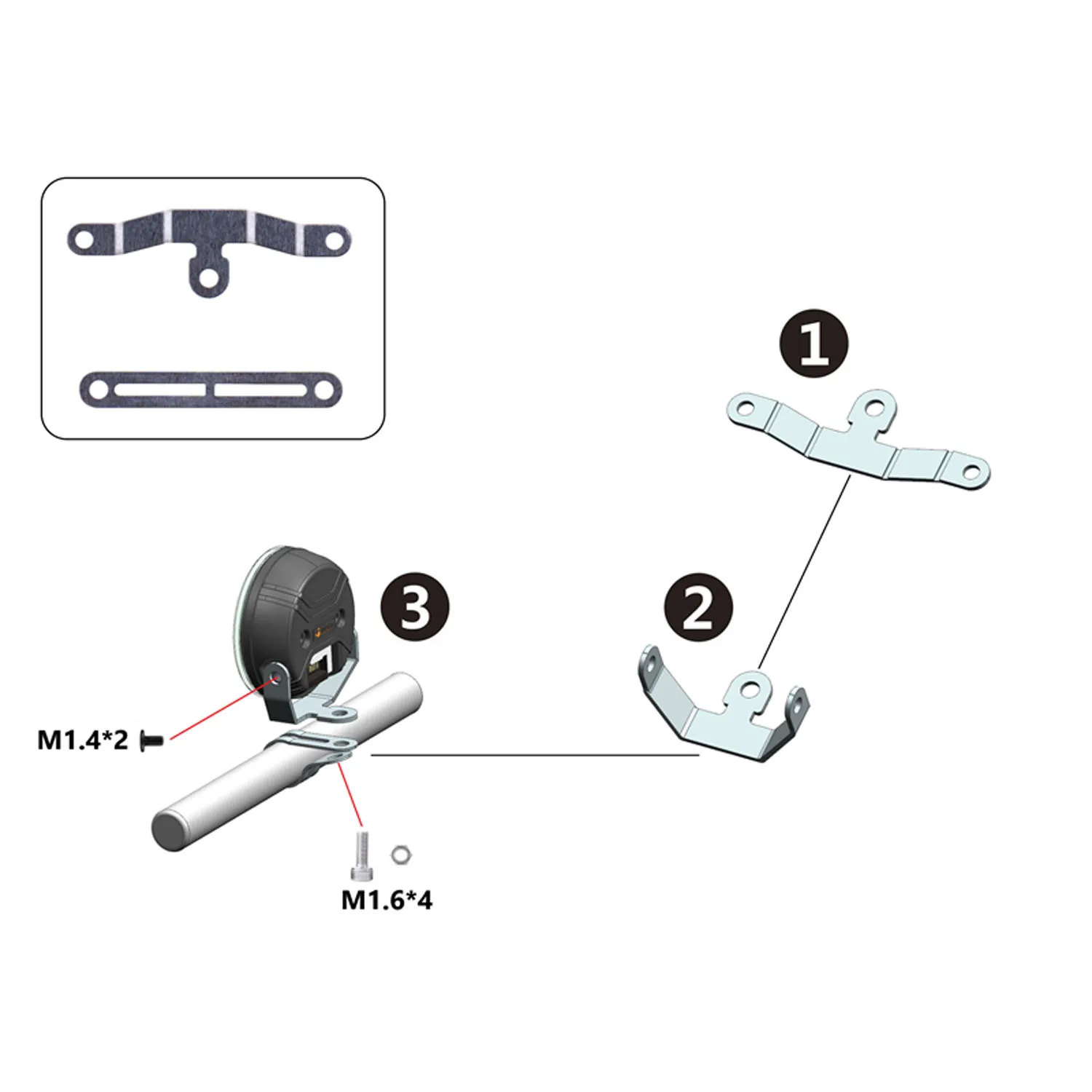 5V LED Spotlight Lamp Plastic Hoofd Lamp voor DIY TAMIYA 1/14 RC Tractor Truck 770S R620 Crawler Off road Auto Graafmachine Kipper