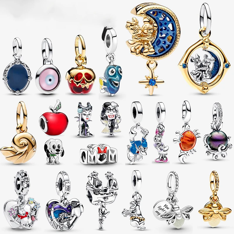 

Original Logo 2025 New Popular Charm Fashion Witch Scepter Pendant Suitable for Brand Beads DIY Bracelets Jewelry Accessories