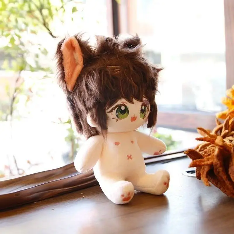 Peluche de 20CM de anime Identity V Luca Balsa prisionero, muñecos de peluche de juguete para niños, Cosplay Kawaii, vestido de cuerpo suave, regalo de Navidad de algodón