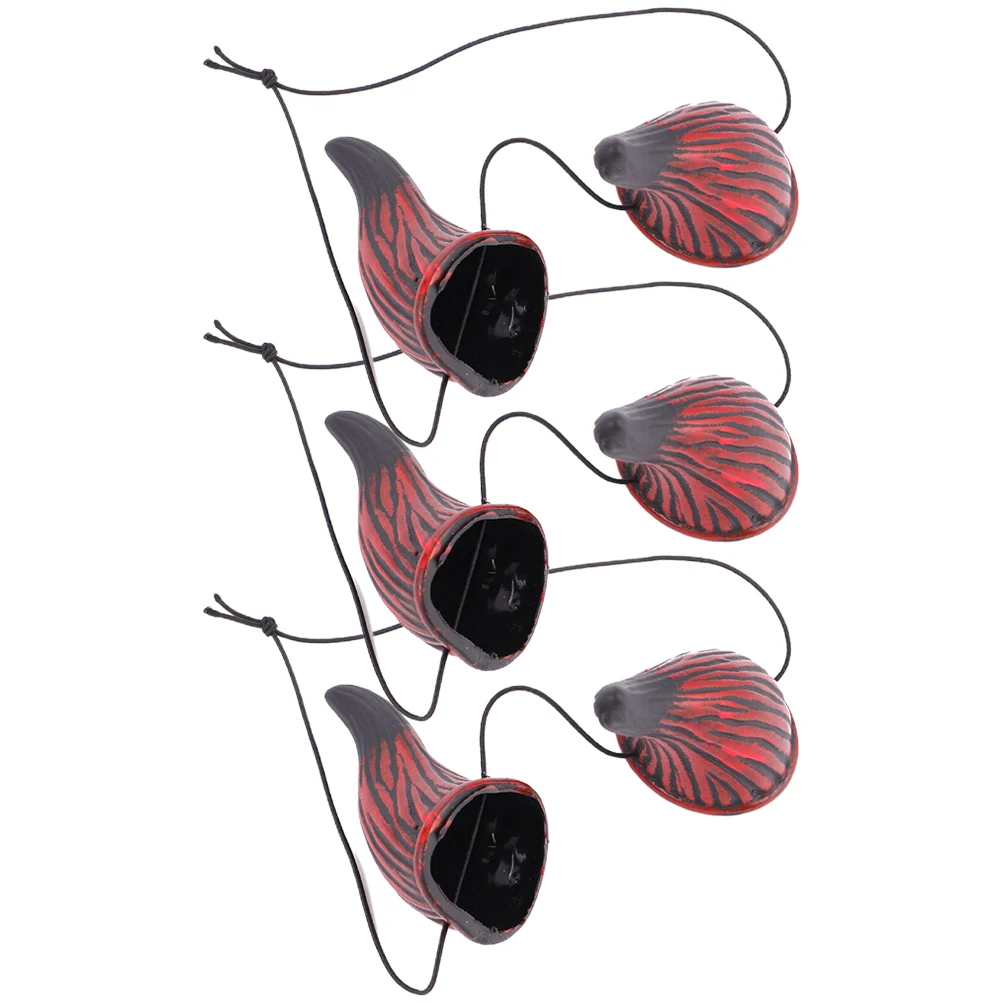 

3 Pairs Ox Horn Headbands Elastic Hair Accessories Women Girls Halloween Costume Ox Decoration Headdress Party Hats