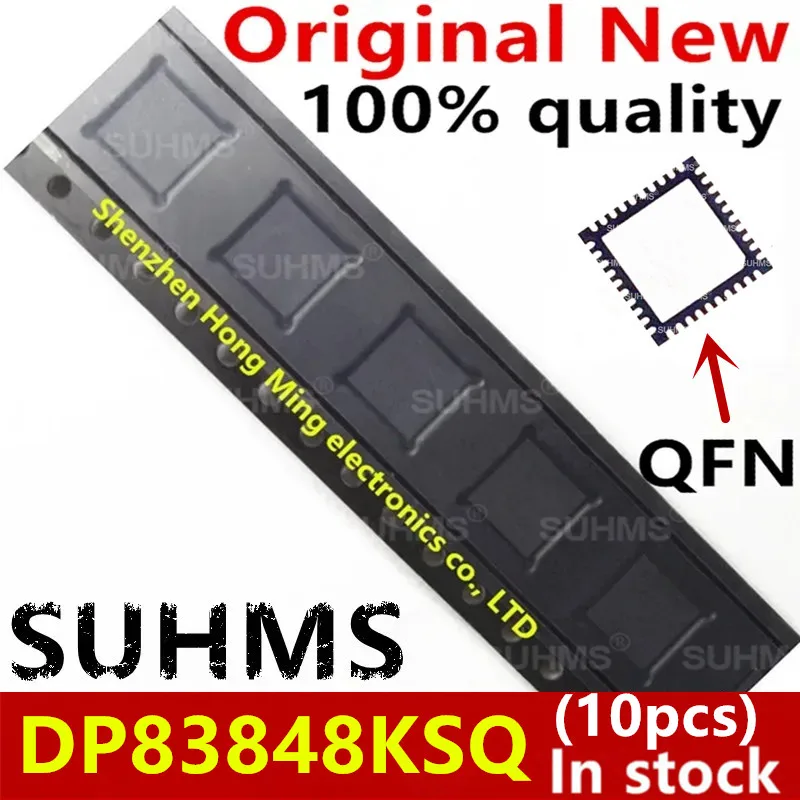 (10 ชิ้น) 100% ใหม่ DP83848KSQ 83848KSQ QFN-40