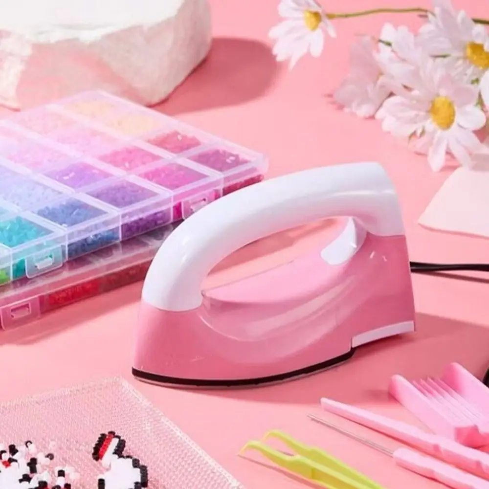 New High Quality DIY Craft Mini Iron for Perler Beads Plastic Handmade Beads Electric Iron Collage Beans Heat Transfer Printing