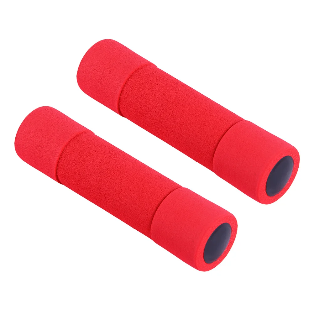 

2pcs Women'S Dumbbells Ergonomic Foam Hand Weights For Home Gym Exercise Small Barbells Fitness Muscle Toning Workout