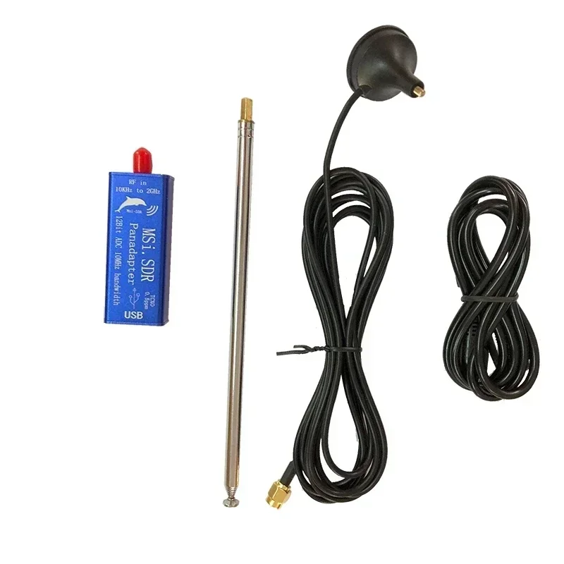 New! MSI-SDR 10kHz To 2GHz Panadapter SDR Receiver TCXO 0.5ppm 12-bit ADC HF UHF VHF FM RSP