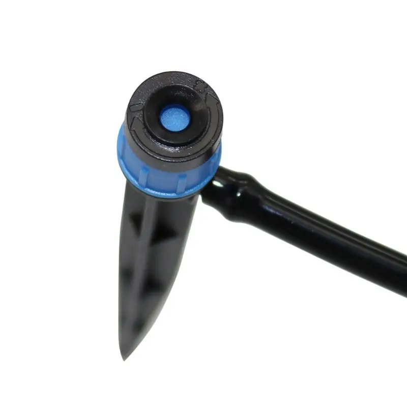 Sistema irrigação por gotejamento automático ajustável com irrigação automática para plantas, pacote com 10 unidades