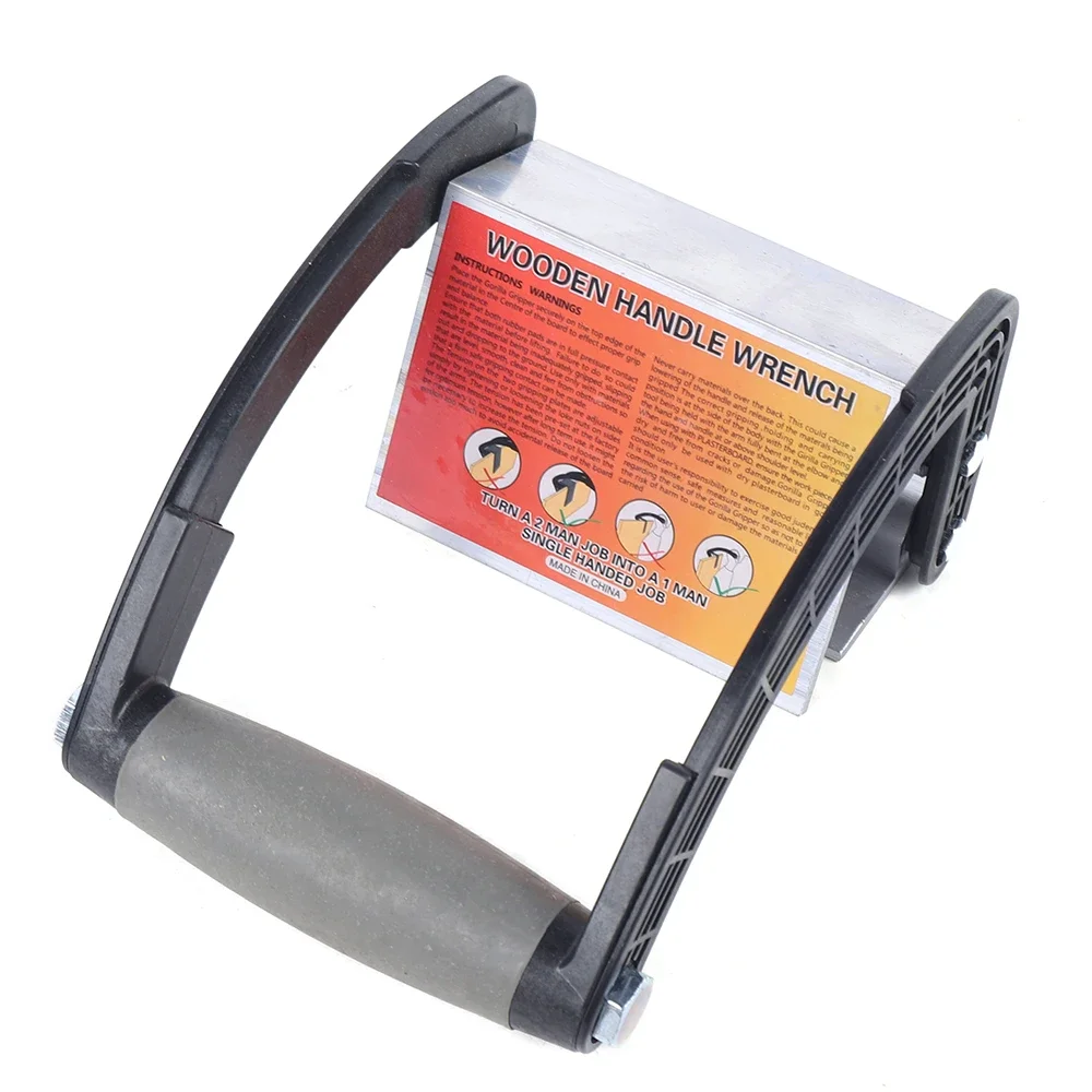 Paneel- und Sperrholzträger, Sperrholz-Hebewerkzeug, Trockenbau-Tragewerkzeug, Tragegriff, Einhand-Klemmheber für Blechtafel