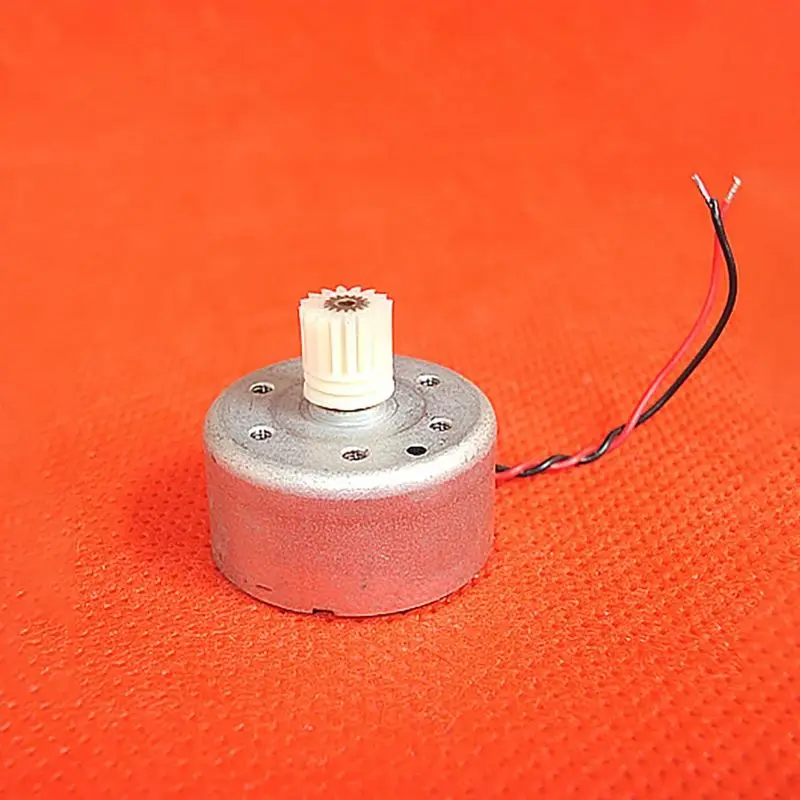 1PC RF300 Mute Micro Motor Flat Type DC Motor Plastic Gear Electric Motor 2400-3600RPM Suitable for DIY Model small fan