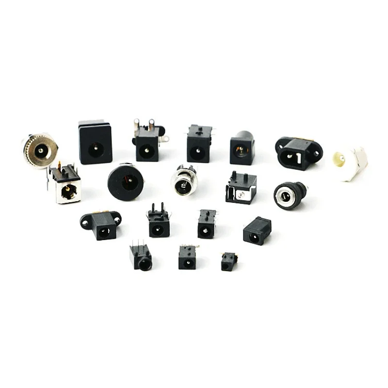 10Pcs/lot Power socket 5.5*2.1 Power Supply DC-005B Power socket 5.5x2.5mm