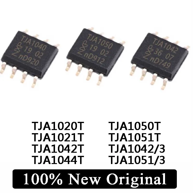 2PCS 100% New Original SMD TJA1042T/1J TJA1020T TJA1021T TJA1042T TJA1044T TJA1050T TJA1051T TJA1042/3 TJA1051/3 SOIC-8 IC Chip