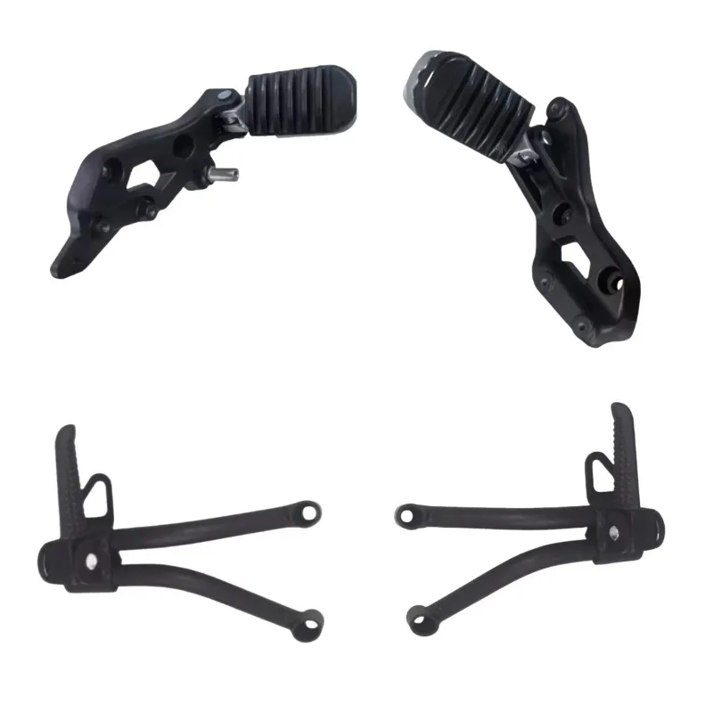 For VOGE LX600-A DS625X Motorcycle Front Rear Left Right Foot Pedals Footrest Gear Shift Brake Pedal